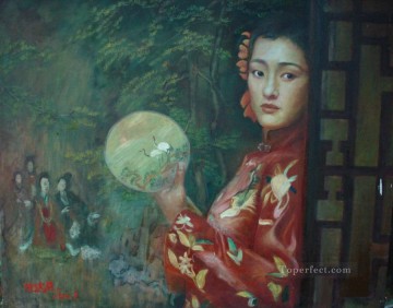 Chen Yifei Painting - zg053cD167 Chinese painter Chen Yifei
